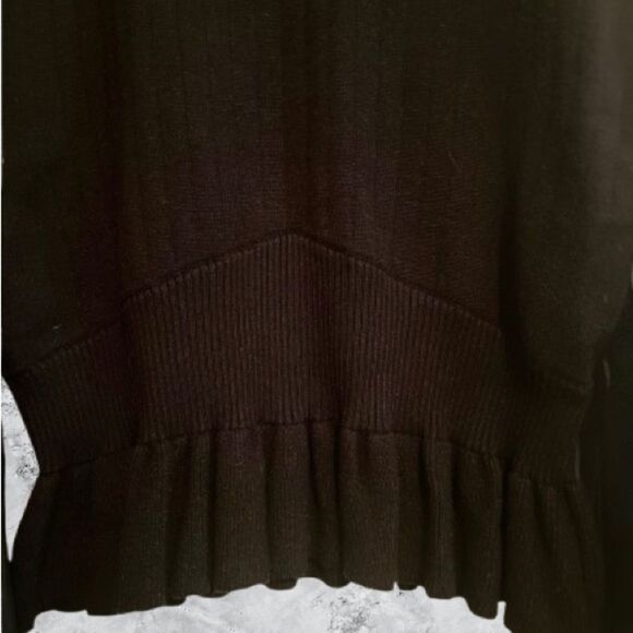 English Factory Black Crewneck Top - Picture 5 of 7